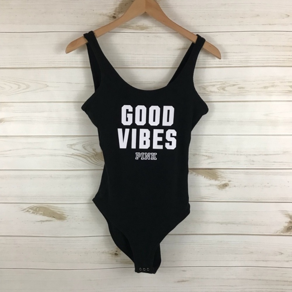 <Victoria’s Secret> Good Vibes Leotard Bodysuit